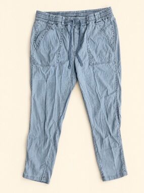 Apt. 9 Light Blue Drawstring Crop Pants
